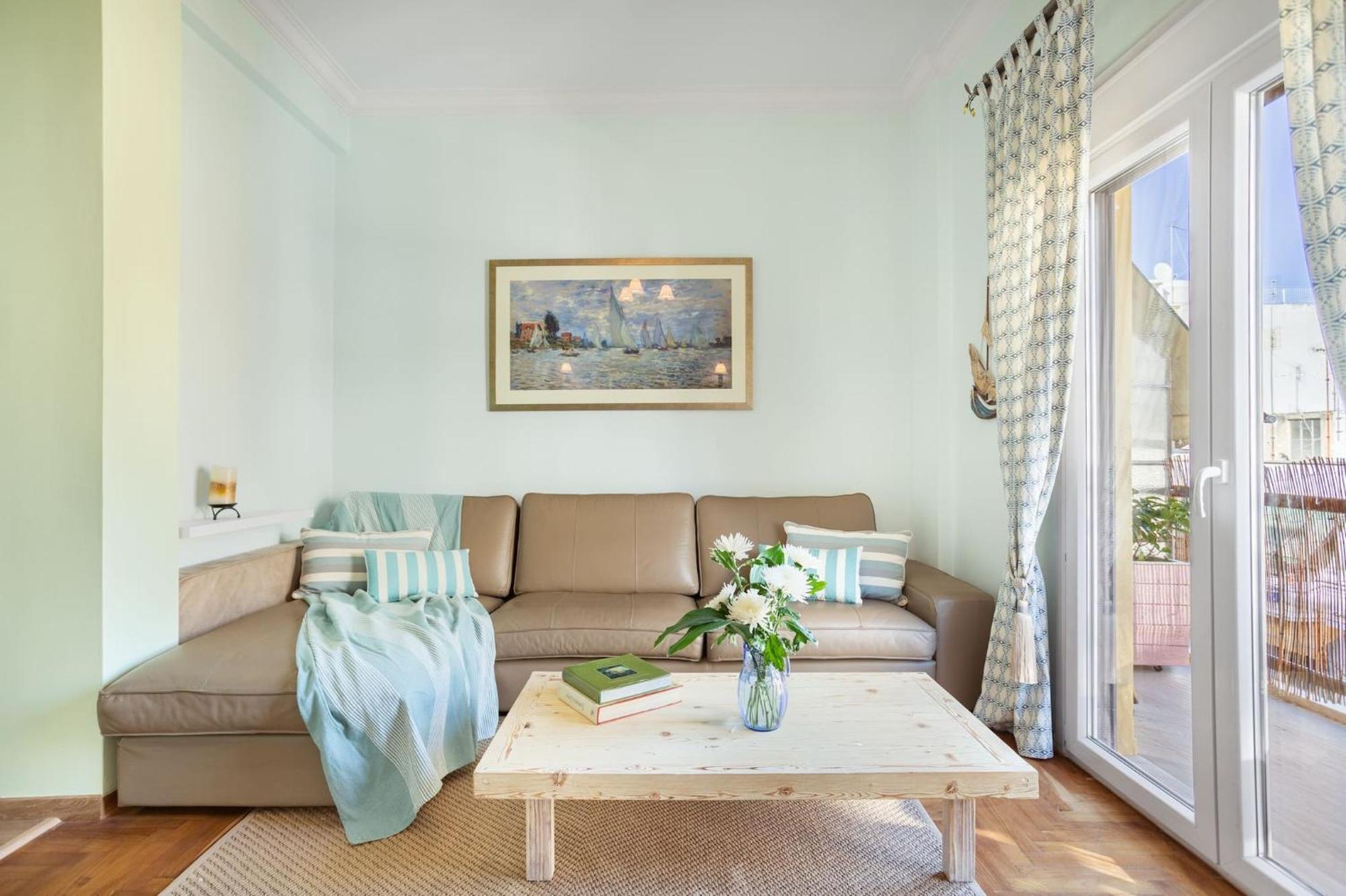 Апартаменти Bright, Calming Retreat With A Balcony Near Metro! Афіни Екстер'єр фото